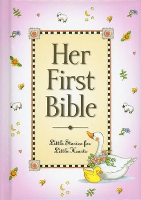 Book-Her First Bible-Pink