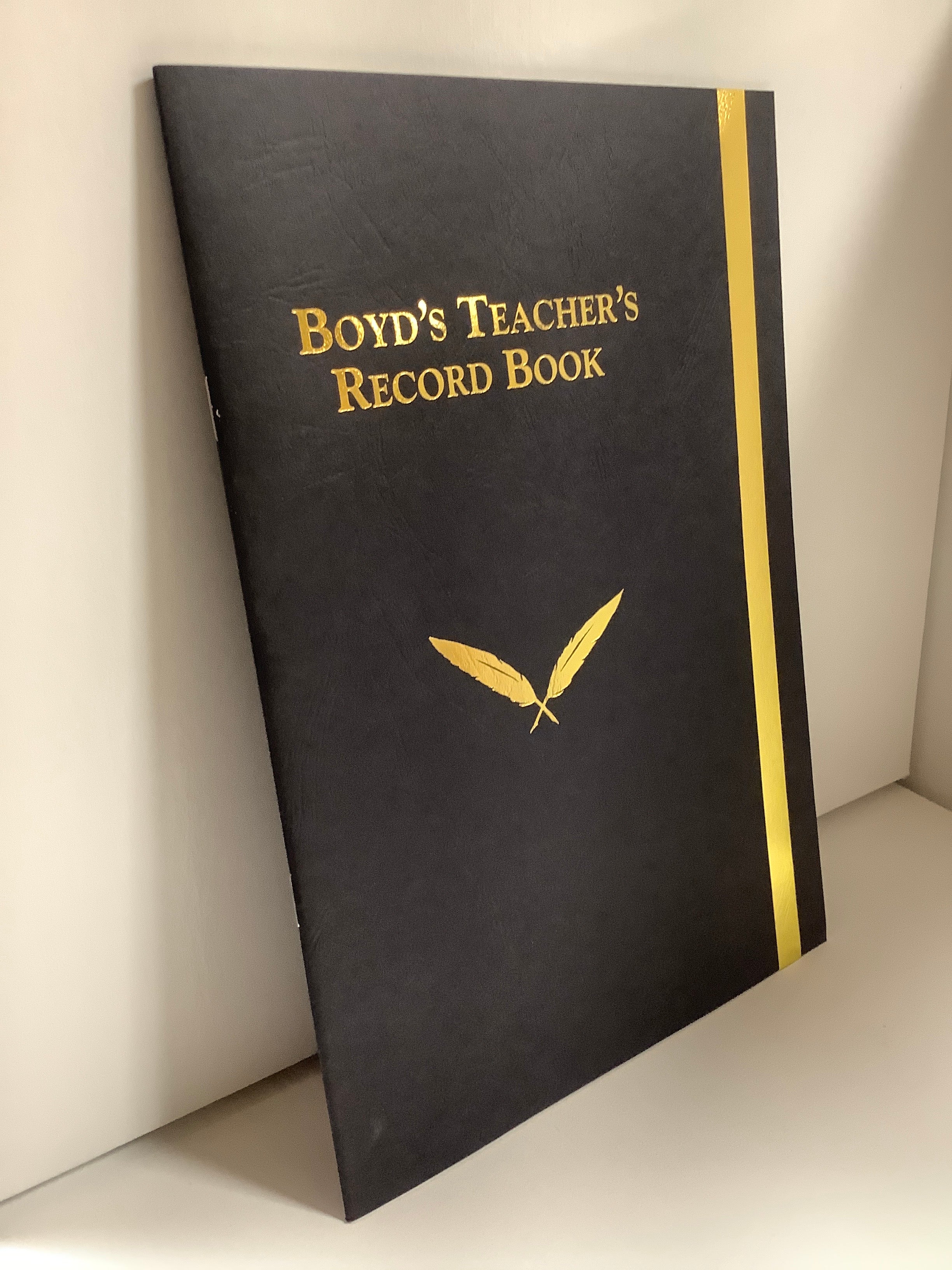 Boyd's Teacher's Record Book