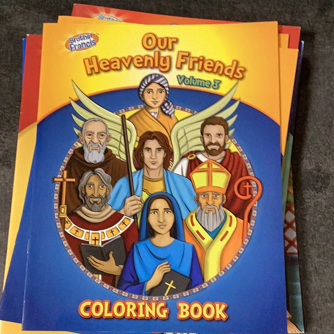 Coloring/Heavenly Friends/Vol3