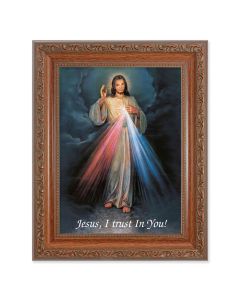 Framed Print/Divine Mercy/6x8/W