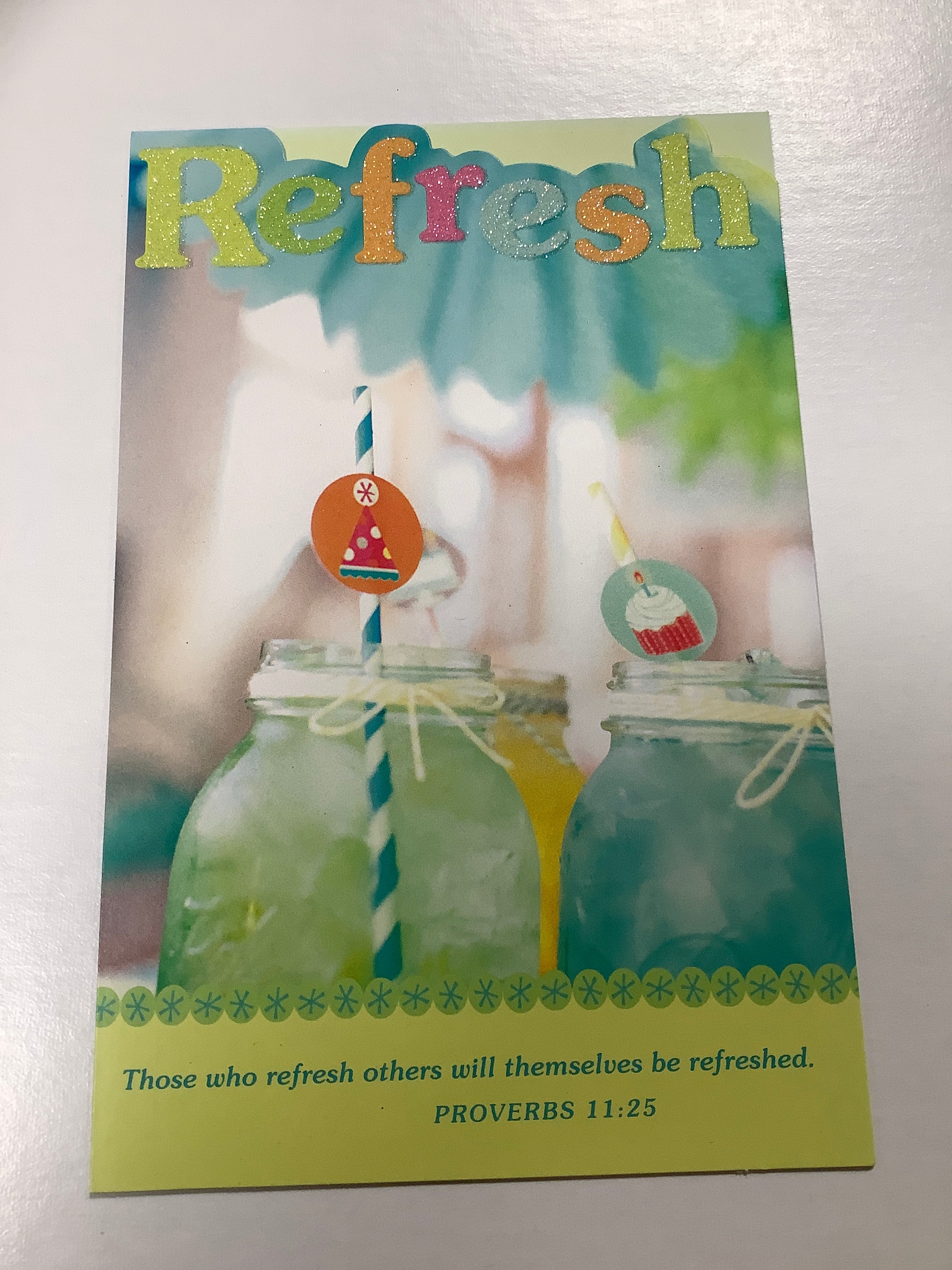 Card/Refresh/Proverbs 11:25