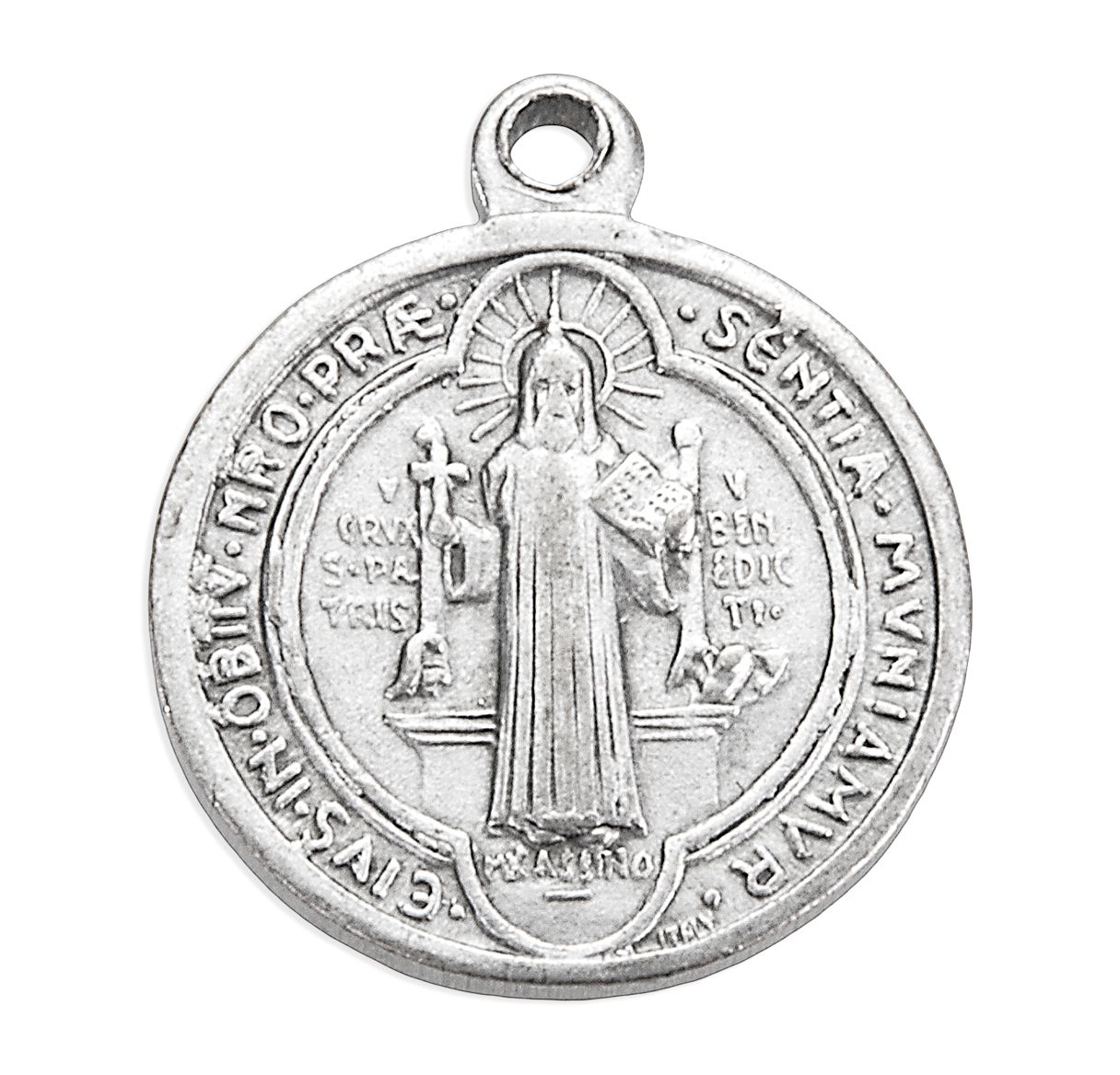 Medal/1/8"/St Bened/Rd/Med (thinner)
