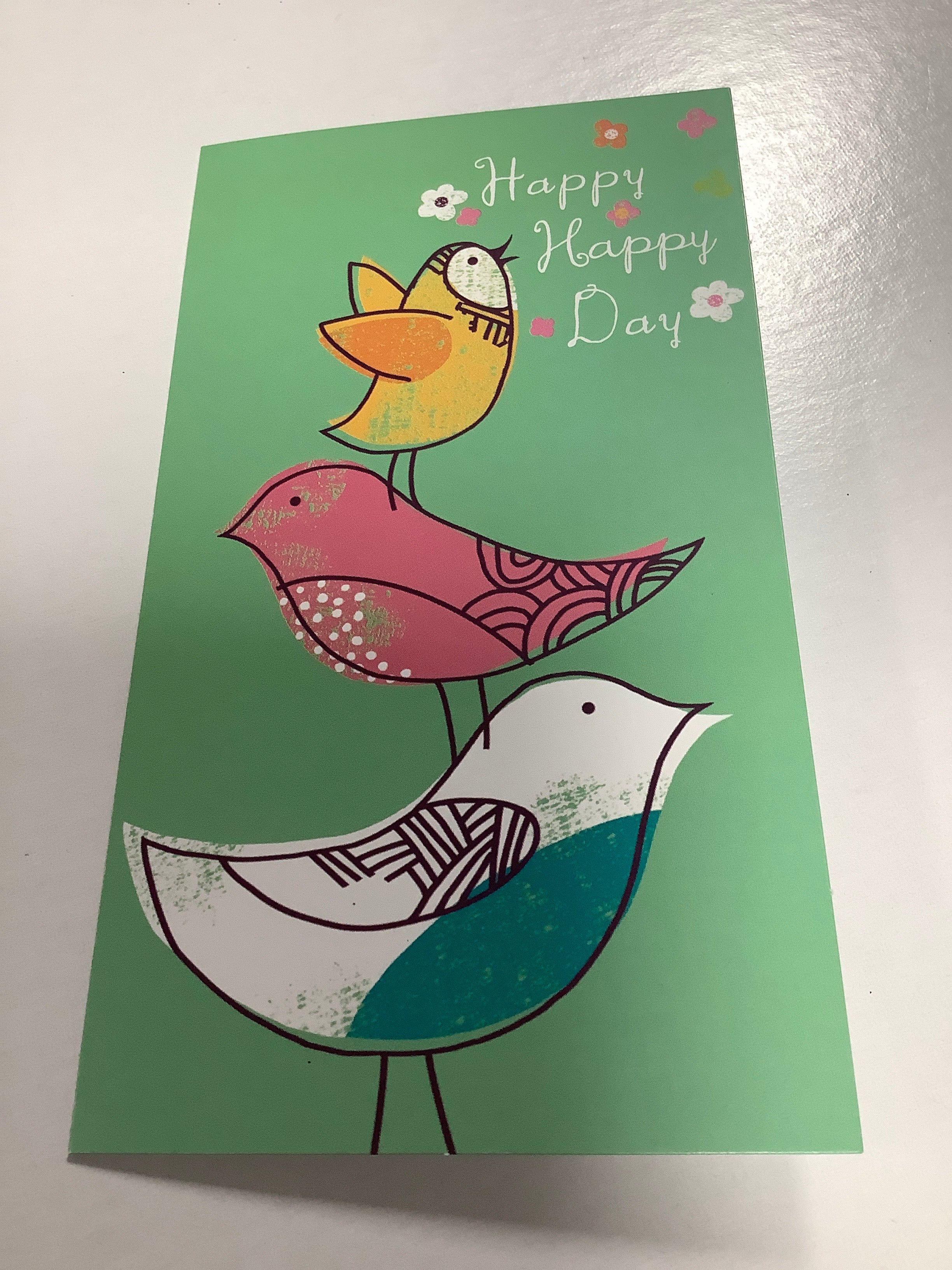 Card/LI-Happy Happy Day/Birds-74355