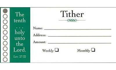 Envelopes-Tither Bill Size-Pk100