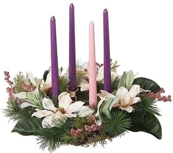 Wreath/Advent/Magnolia/16"