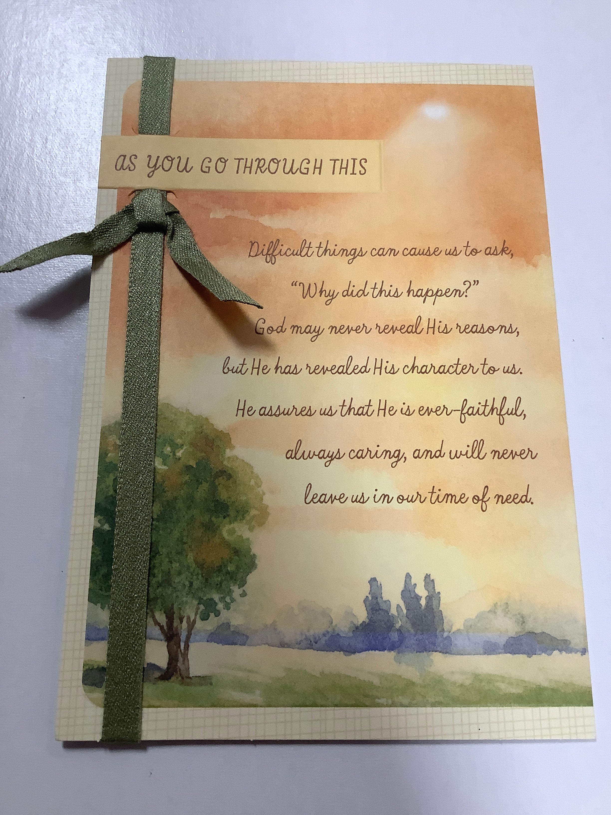 Card/Encouragement/72802