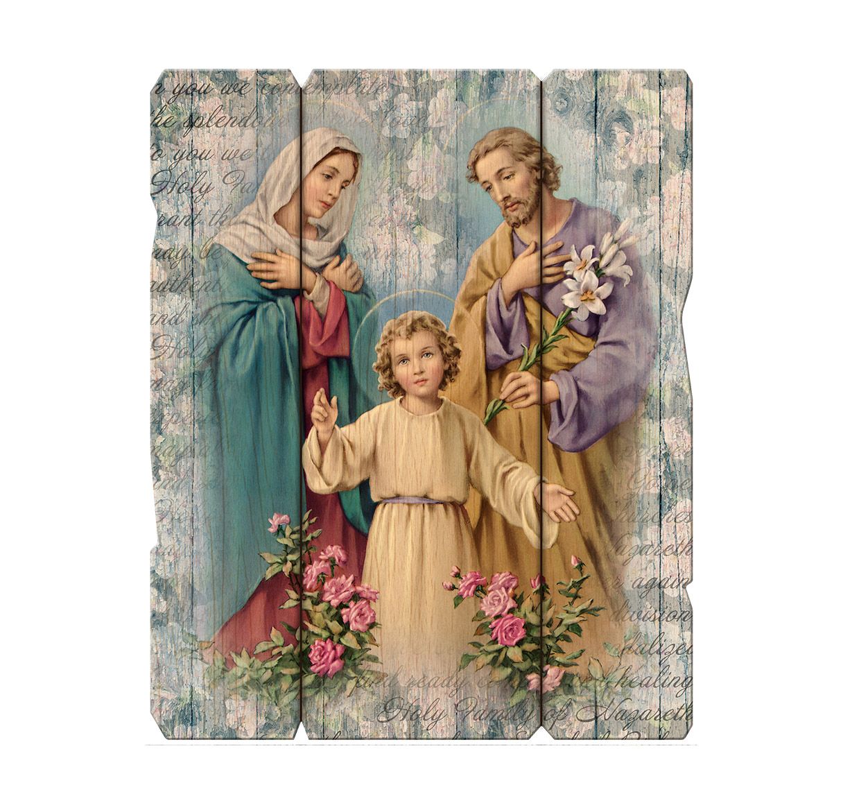 Plaque/Holy Family/Vintage