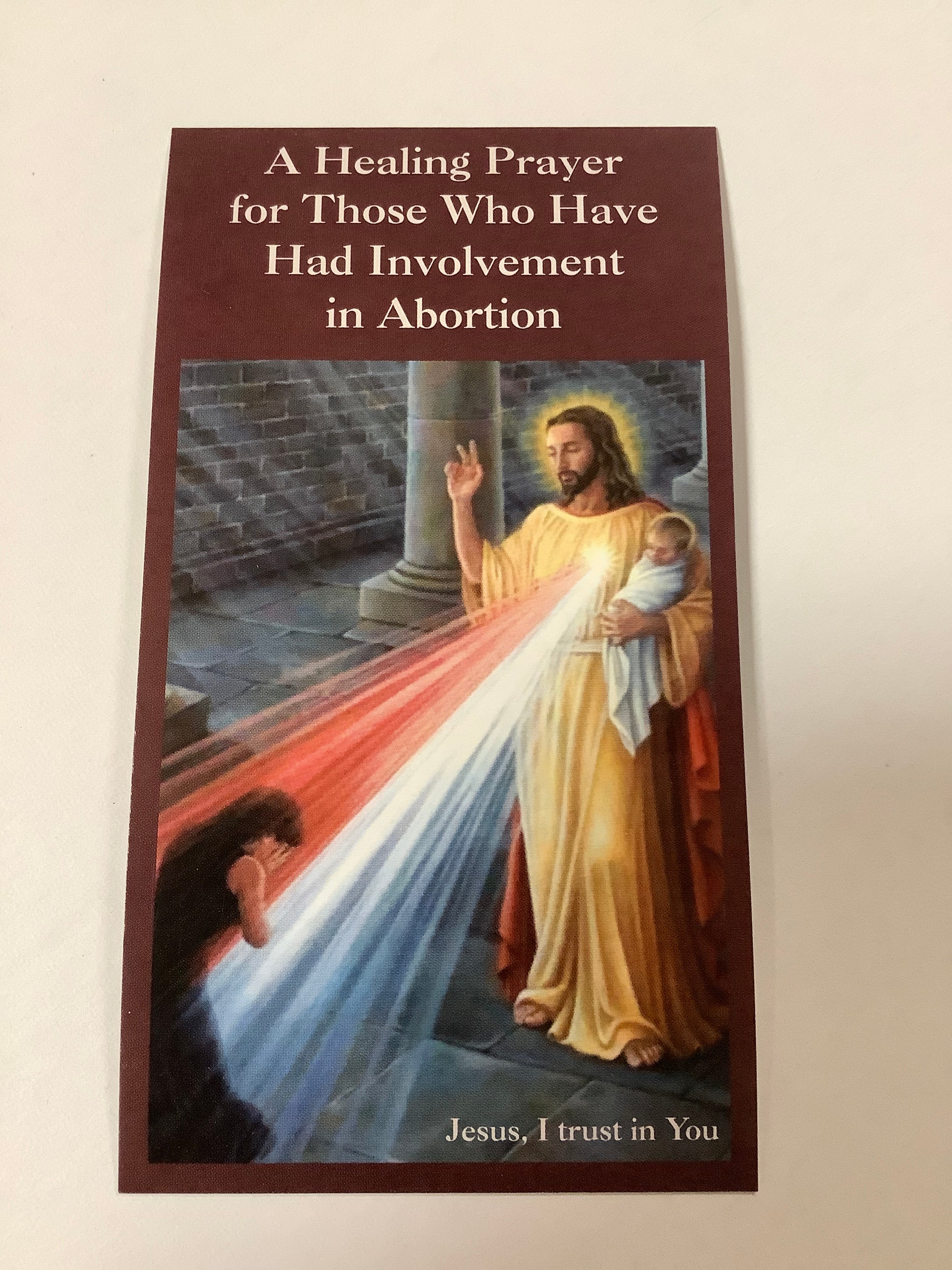 Prayer Card/A Healing/Involve/A