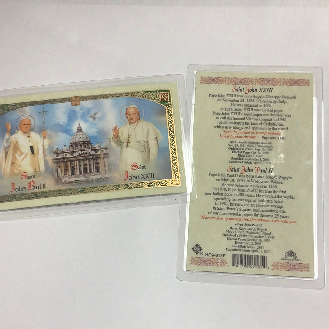 BM-laminated-St John II & XXIII-HC9-613E