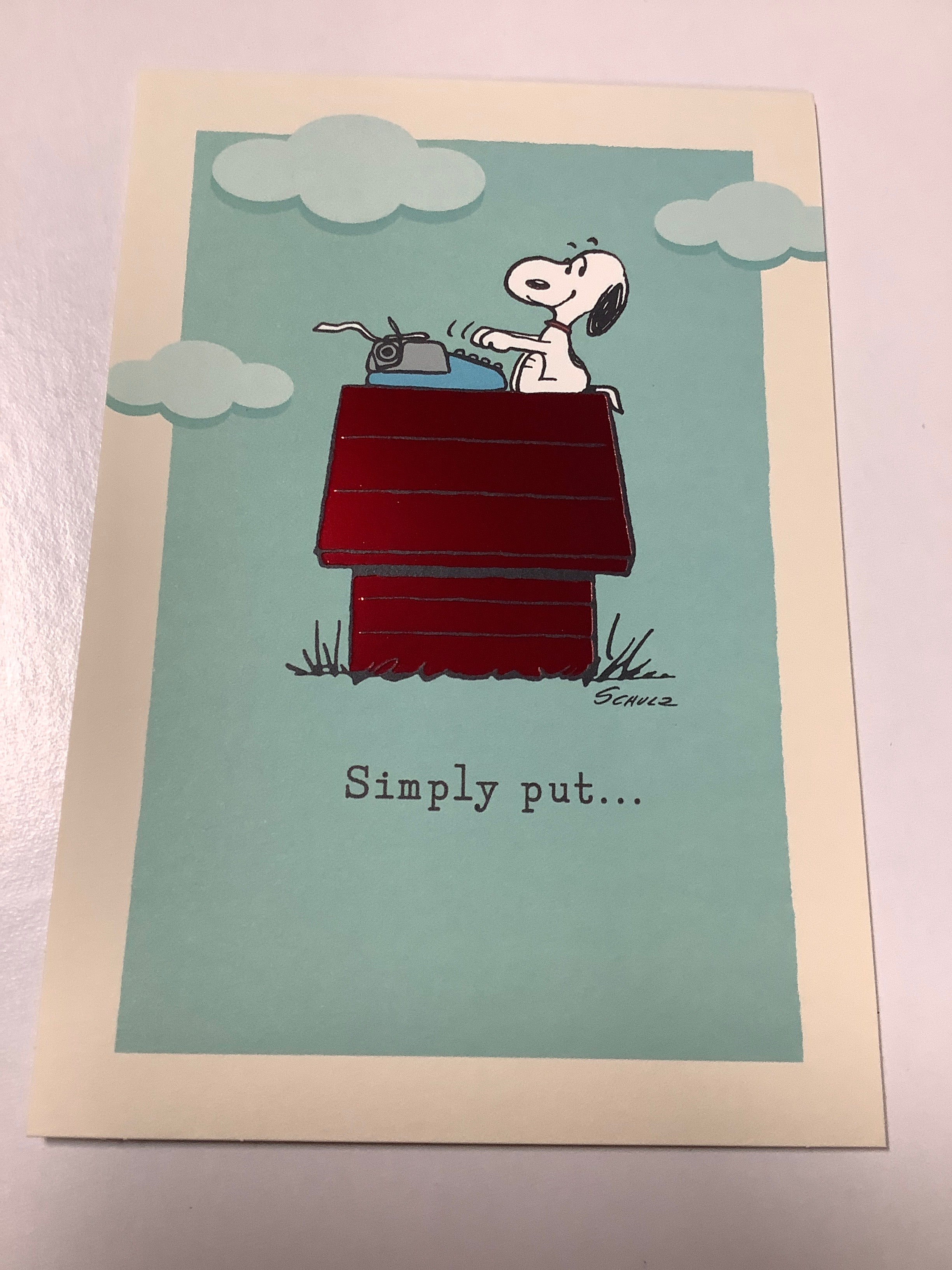 Card-Flex-Peanuts-Thank You-U4348