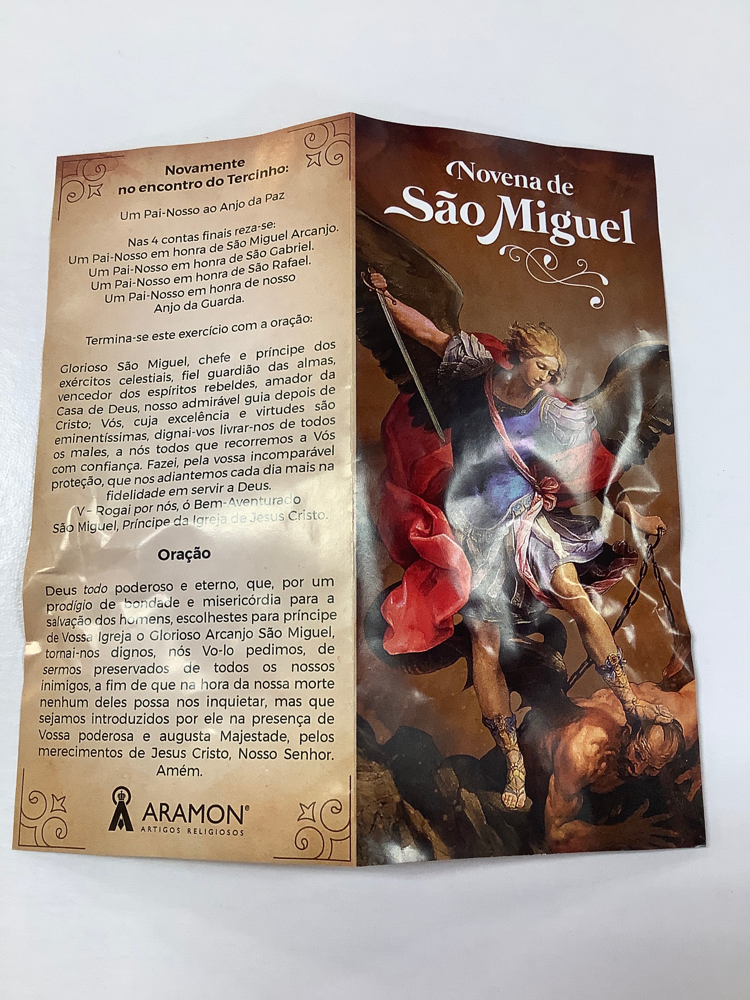 Rosary-St Michael-Wooden-Spanish