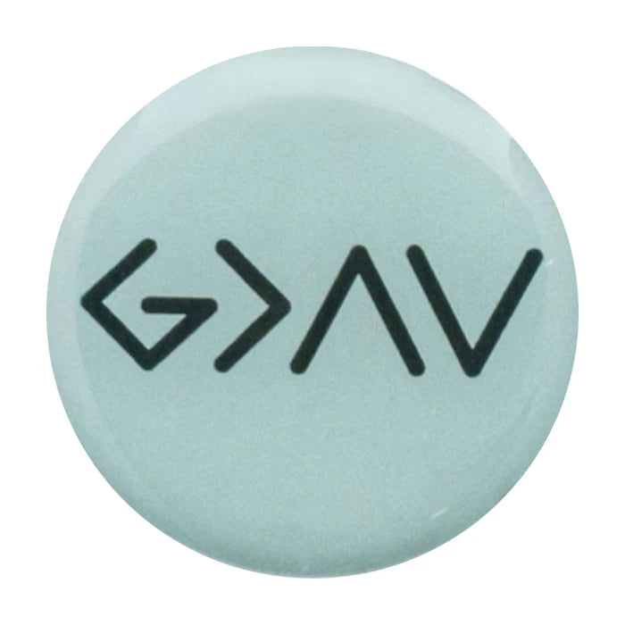 Sticker-Tap To Pray-Acrylic-Mint-God Is Greater