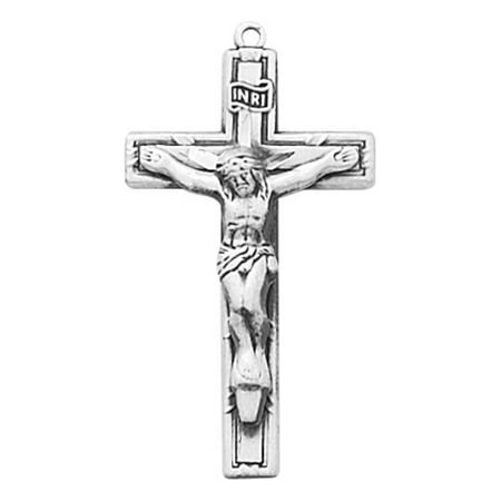 Necklace/Crucifix/Pewter/AN9028