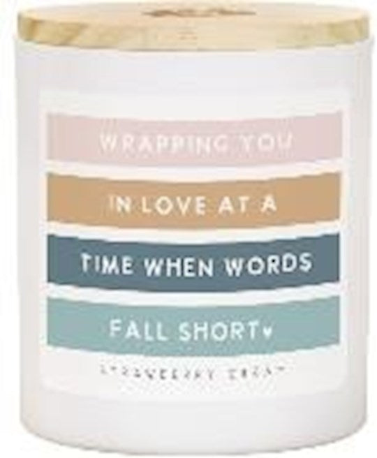 Candle-Duel Wick-Strawberry Cream-11oz