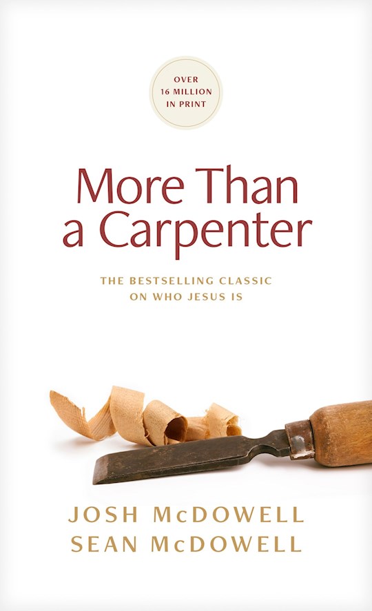Book-More Than A Carpenter-(Revised)-McDowell