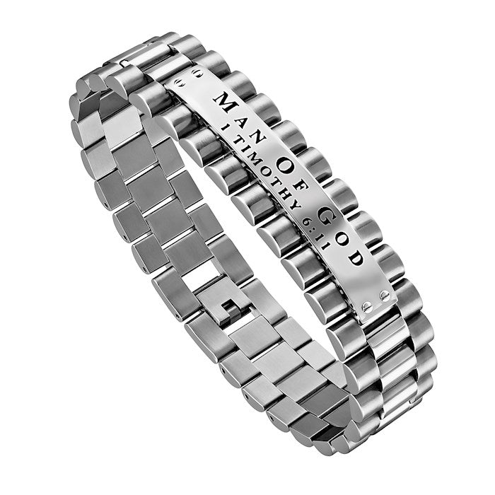 Bracelet-Man of God-Stainless Steel