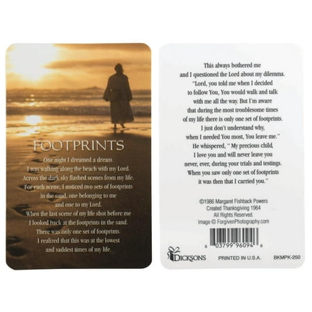 Pocket Card-Footprints-BKMPK-250