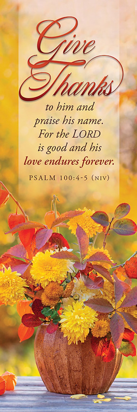 Bookmark-PKG of 25-Give Thanks