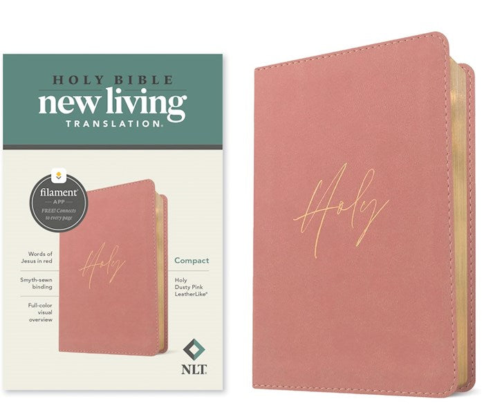 Bible-NLT-Compact-Holy Dusty Pink