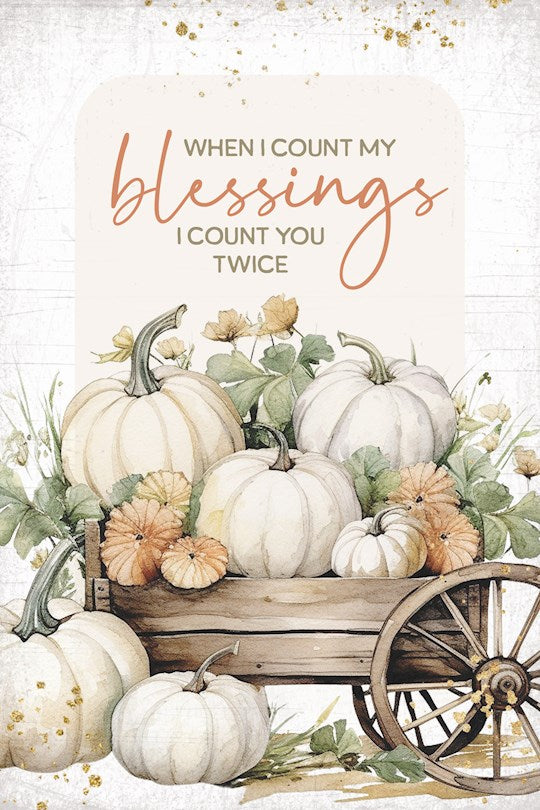 Plaque-Mini-Count My Blessings-6"