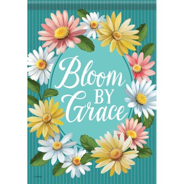 Garden Flag-Bloom By Grace-Floral-18"