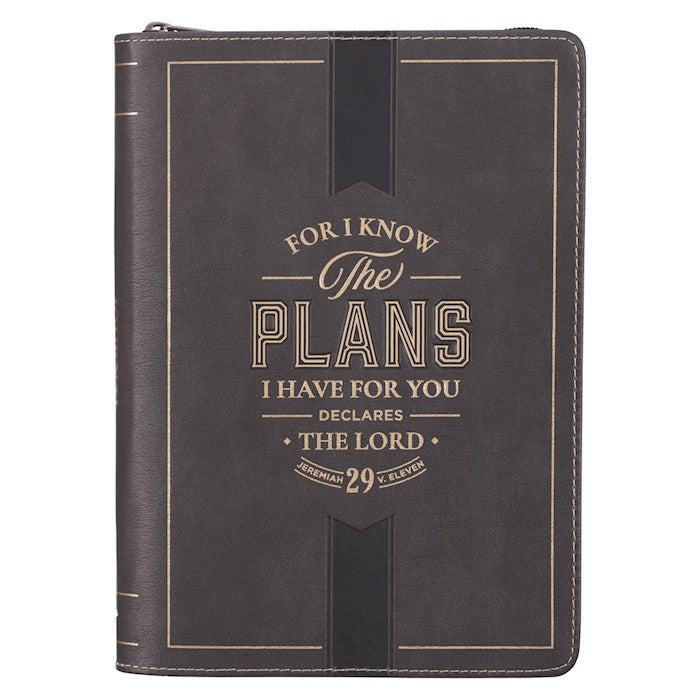 Journal-I Know The Plans I Have For You-Zipper