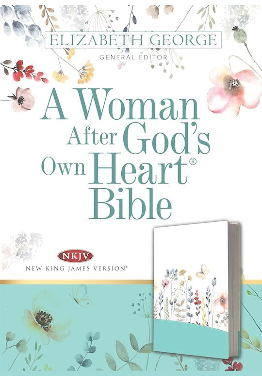 Bible-NKVJ-Country Floral-Woman After God's Own Heart