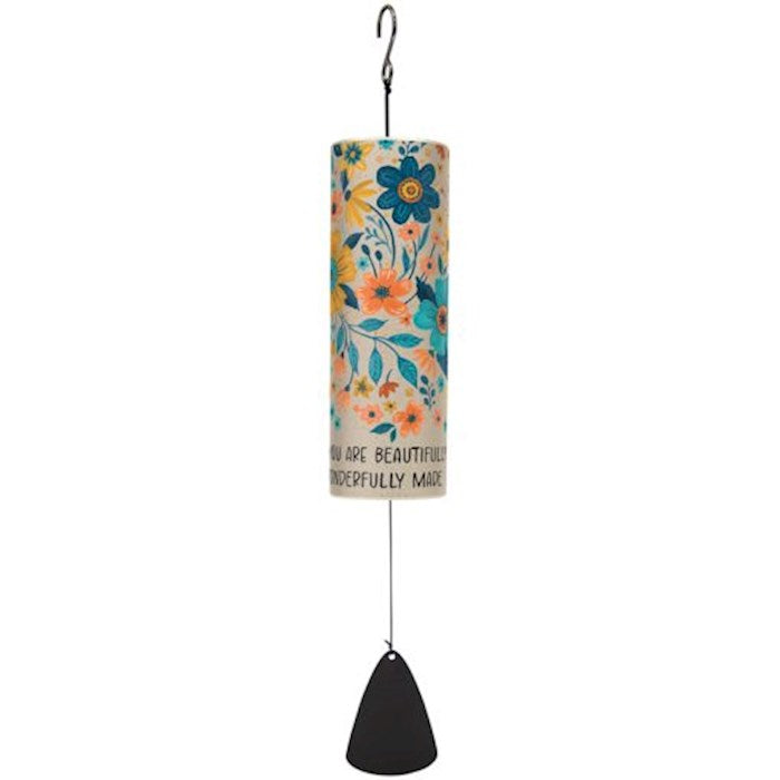 Windchime-12.5"-Cylinder-You Are Wonderfully Made
