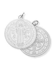Medal-St Benedict-Jubilee-STS-1 3/8"