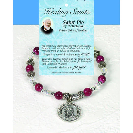 Bracelet/Healing Saint/Pio