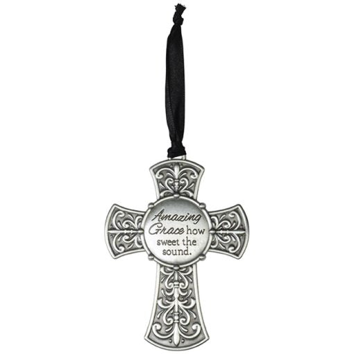 Ornament-Cross-Amazing Grace