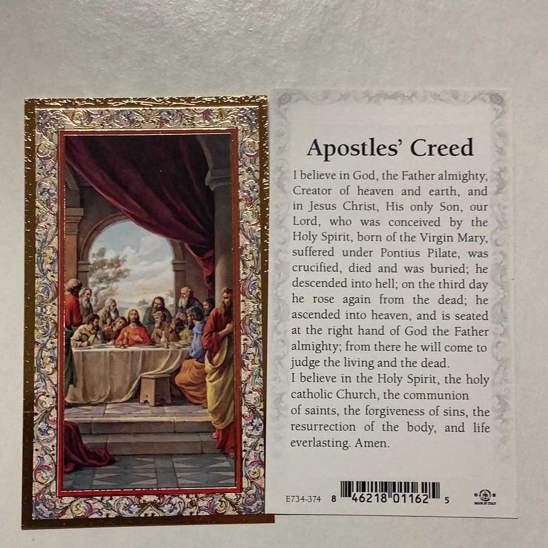 BM-gold-embossed-Apostles' Creed-E734-374