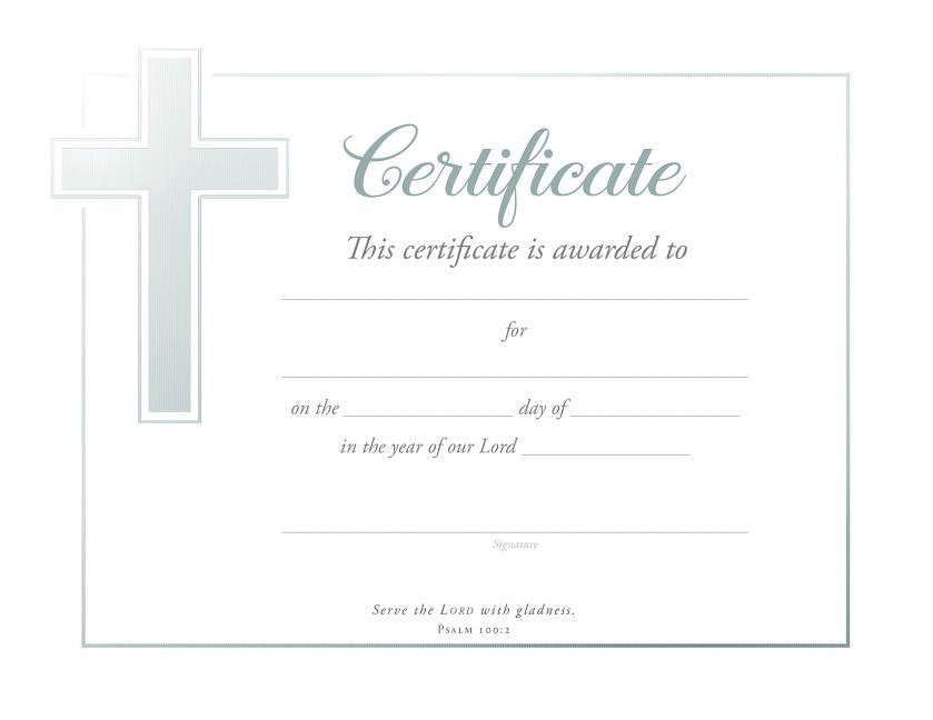 Certificate/General/U2810