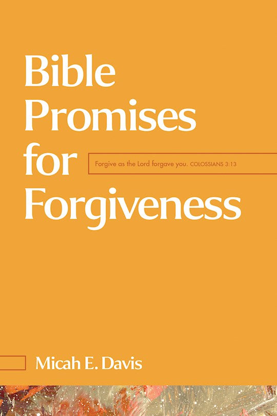 Book-Bible Promises for Forgiveness