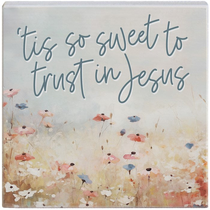Block-'Tis So Sweet To Trust In Jesus