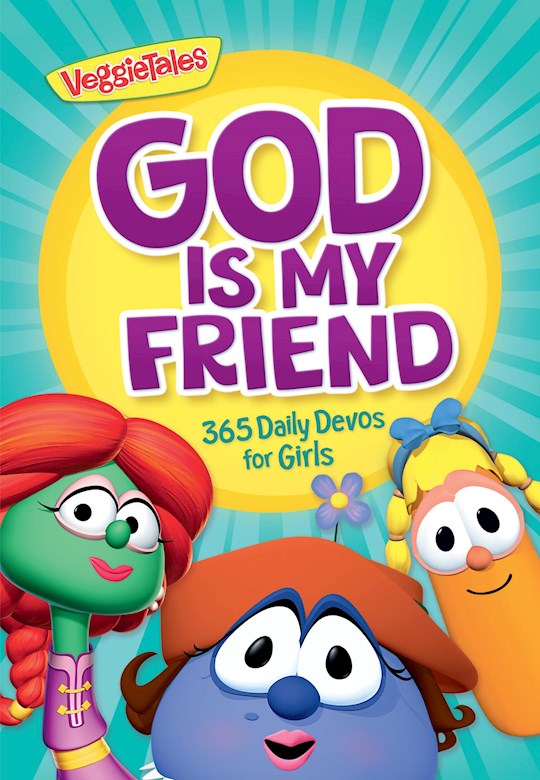 Book-Devotional For Girls-God Is My Friend-Veggie Tales
