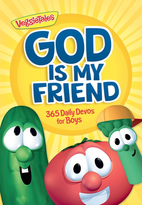 Book-Devotional For Boys-God Is My Friend-Veggie Tales