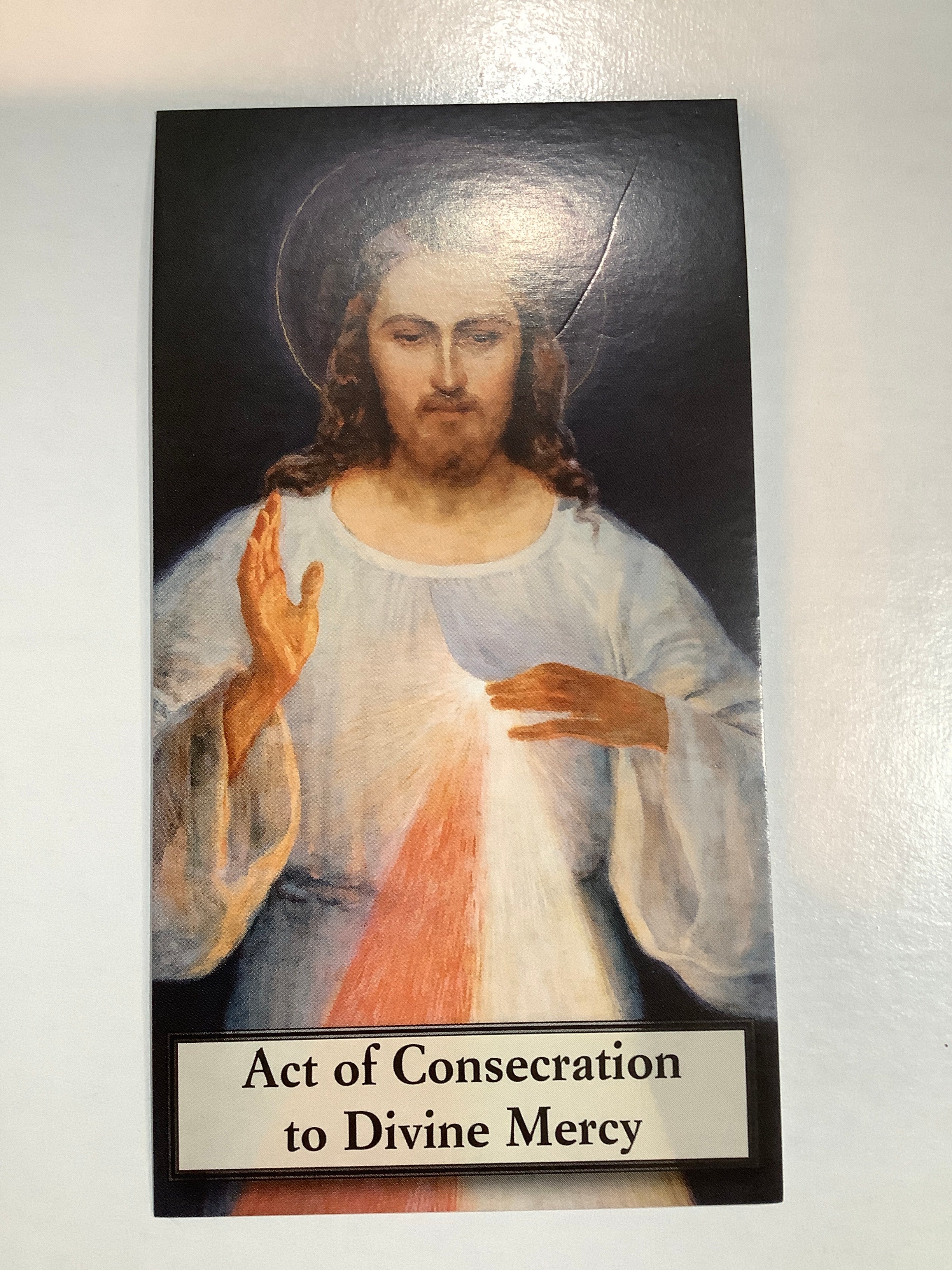 Prayer Card/Act of Consecrat/DM