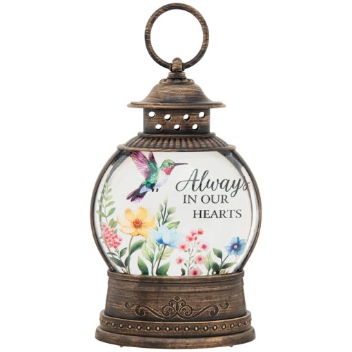 Lantern-Water-Light-Timer-Always In Our Hearts