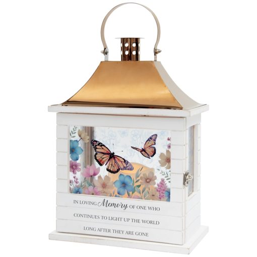 Lantern-LED-Butterflies-In Loving Memory