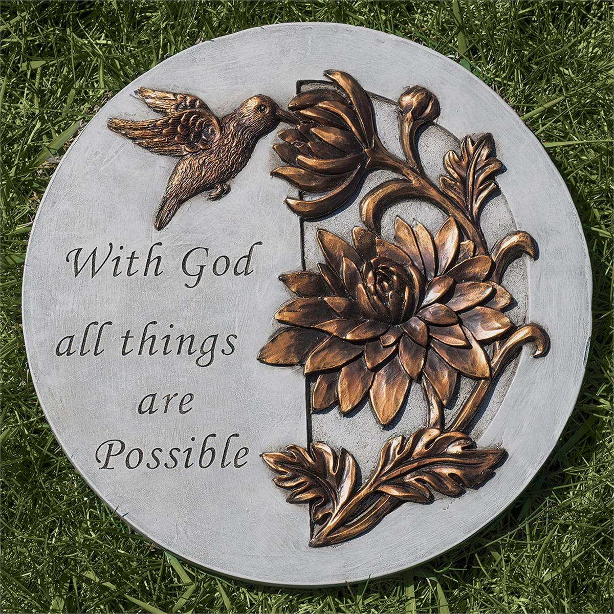 Garden Stone/With God/Possible