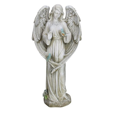Statue/Angel/Birds/20"