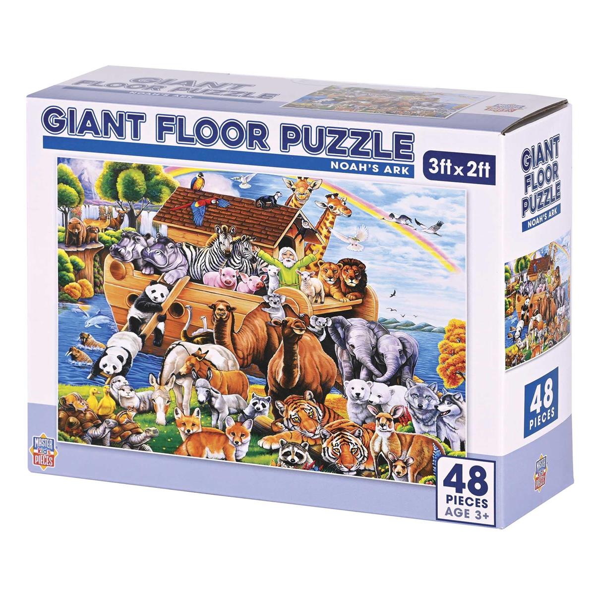 Puzzle-Giant Floor-48pc-3'x2'-Noah's Ark