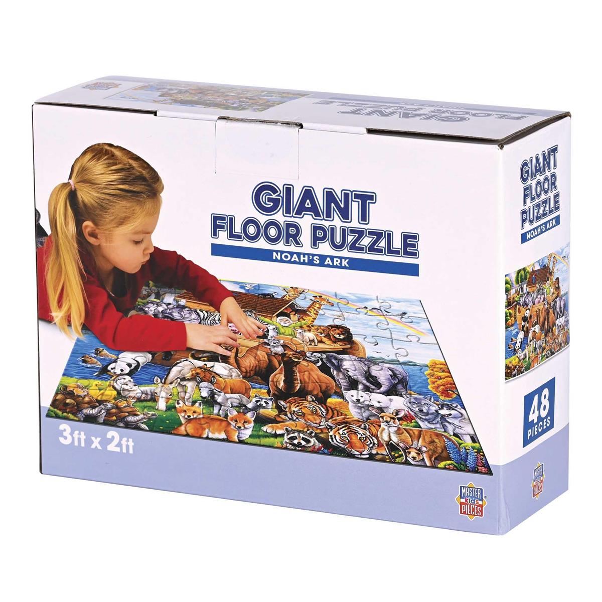 Puzzle-Giant Floor-48pc-3'x2'-Noah's Ark