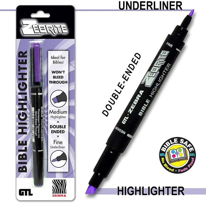 Highlighter/Violet Zebrite