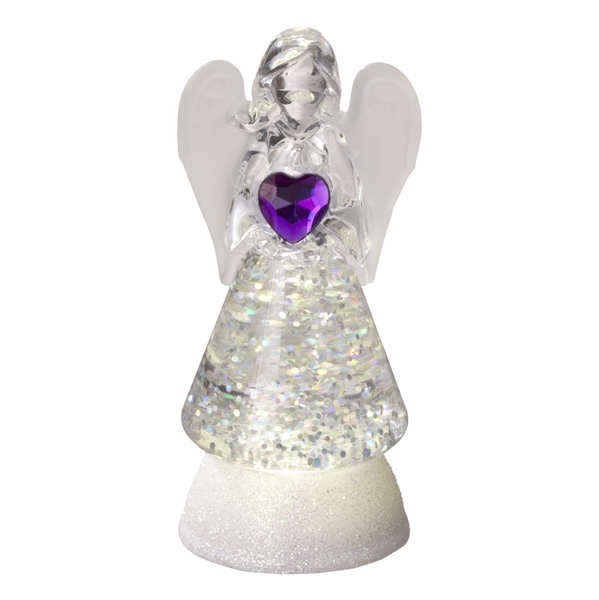 Angel-LED Light Up-Birthstone-Acrylic-Asstd-3.625"