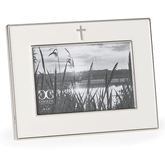 Frame-Cross-White Border-Landscape-4x6