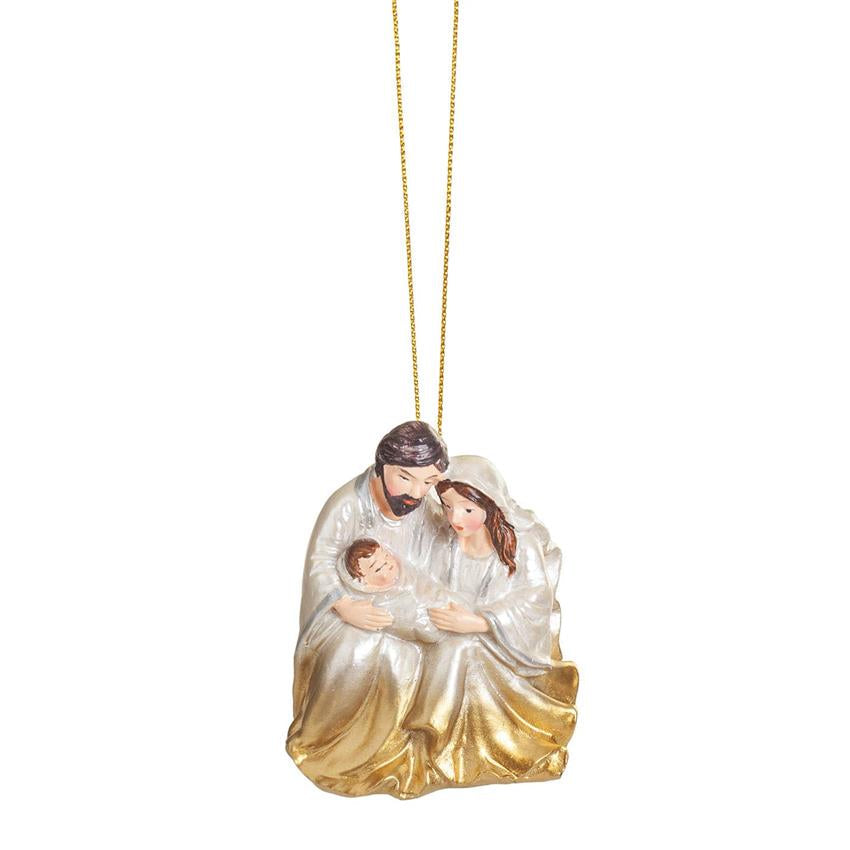 Ornament-Holy Family-Cradled In God's Love-2.75"