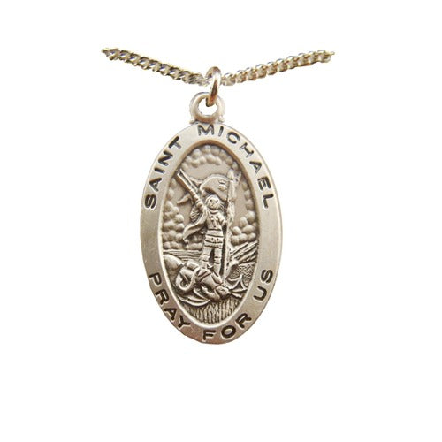 Necklace/SS/St Michael/L500MK