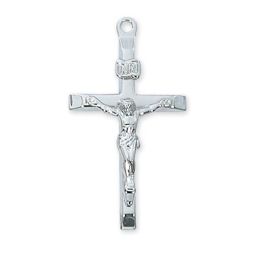 Necklace/SS/Crucifix/20" Chain